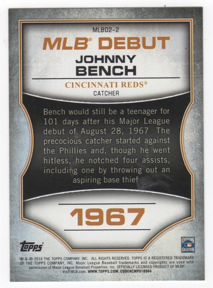 2016 Topps Series 2 MLB Debut Silver U-Pick Complete Your Set