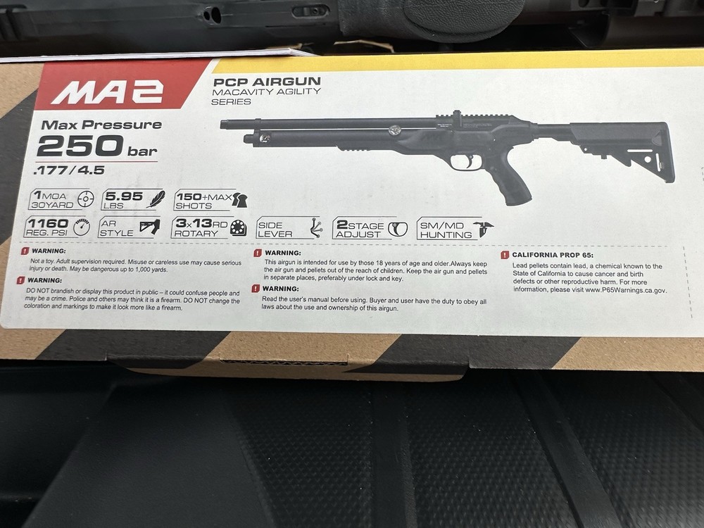 Macavity MA2 PCP Air Rifle
