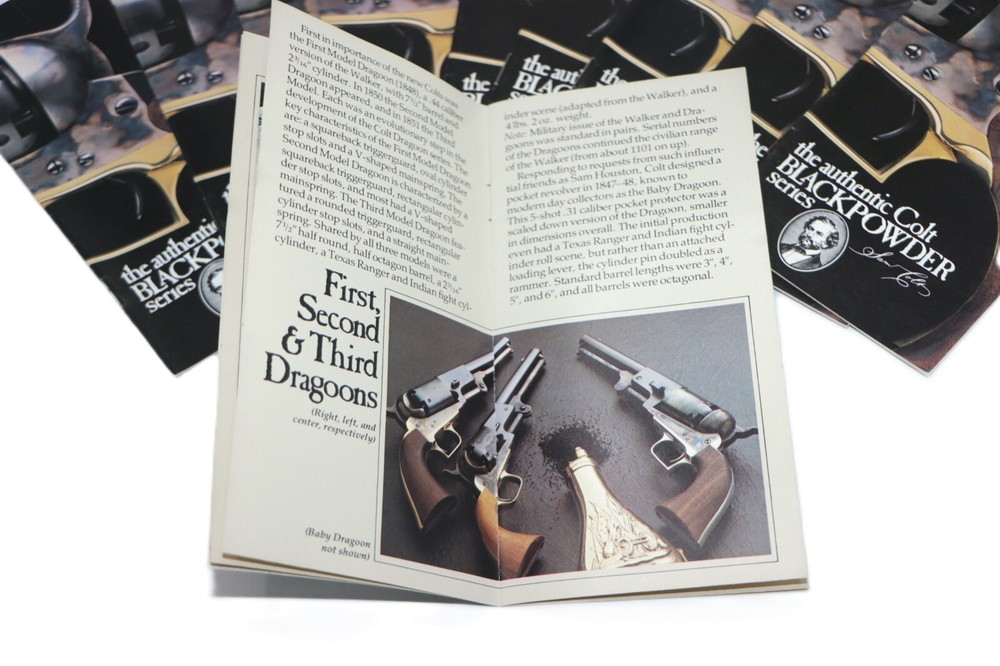 Colt Blackpowder Series Pamphlet