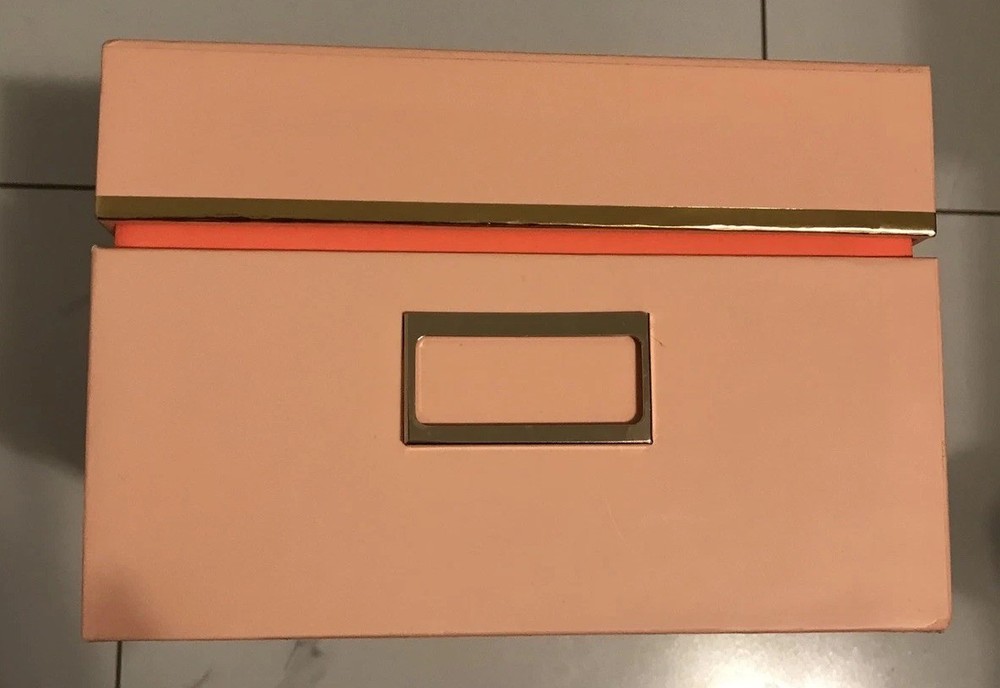 Kate Spade Giverny Nesting Salmon Color Box - NEW