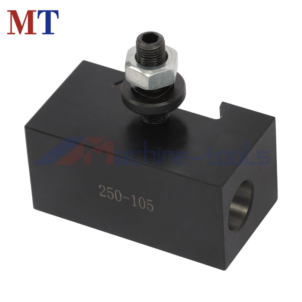 AXA 250-105 Morse Taper #2 Holder With #5 Tool Post Quick Release