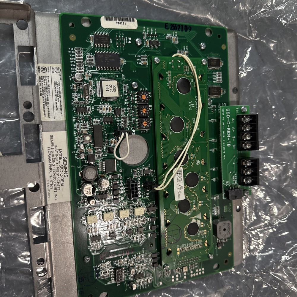 SIEMENS SSD-C-REM - Remote LCD Display W Control Mounted On Panel Inner (NEW)