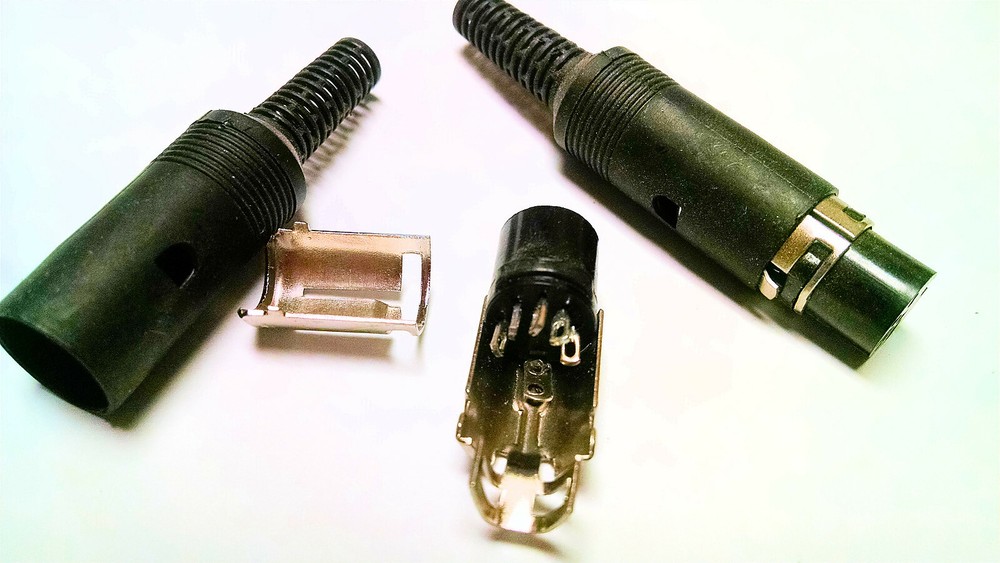 5 pin DIN inline Jack  4J5-101  2  pcs