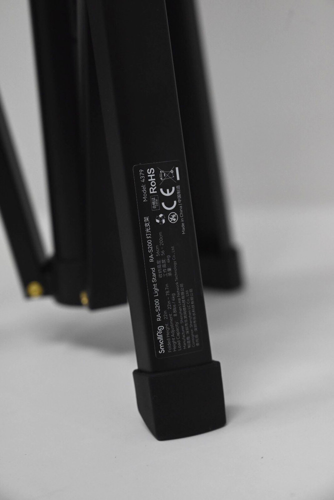 SmallRig RA-S200 Light Stand 4379 22"-78.7" Studio complete Stud Bag Studio