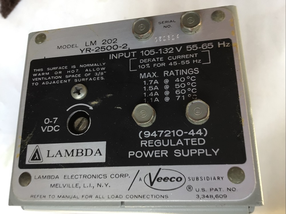 Lambda Power Supply LM 202