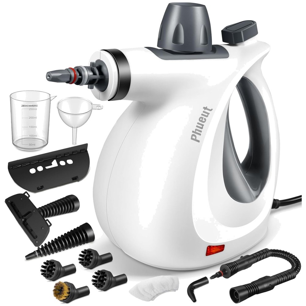 Handheld Multi-Surface Steamer with 12 Accessories