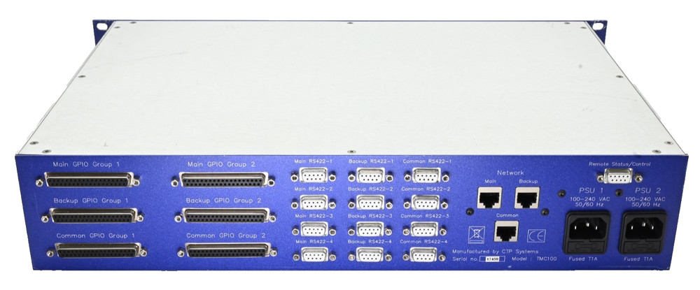 CTP Systems TMC100 GPI Changover Unit