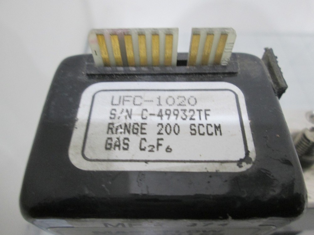 Unit, UFC-1020, Mass Flow Controller, C2F6, 200 SCCM, Used