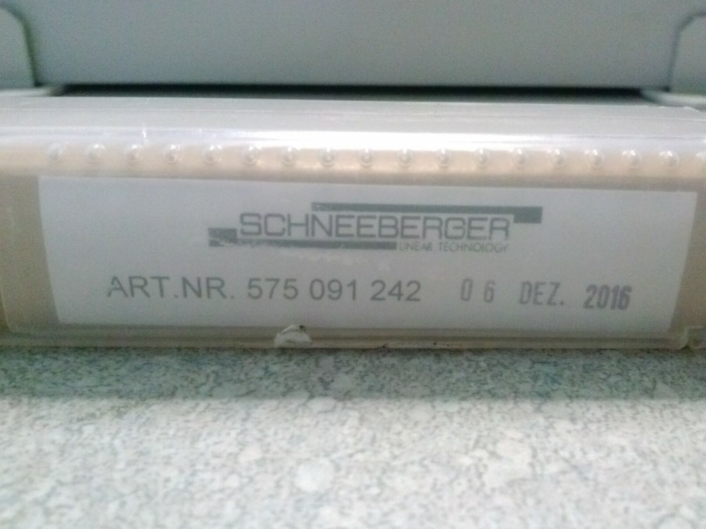 SCHNEEBERGER Lenear Technology 575 091 242 Linear Bearing