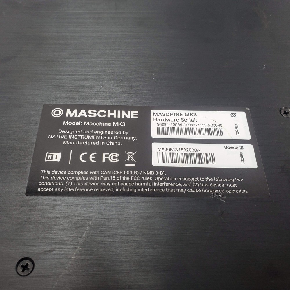 Maschine MK3 USB MIDI Controller Interface System