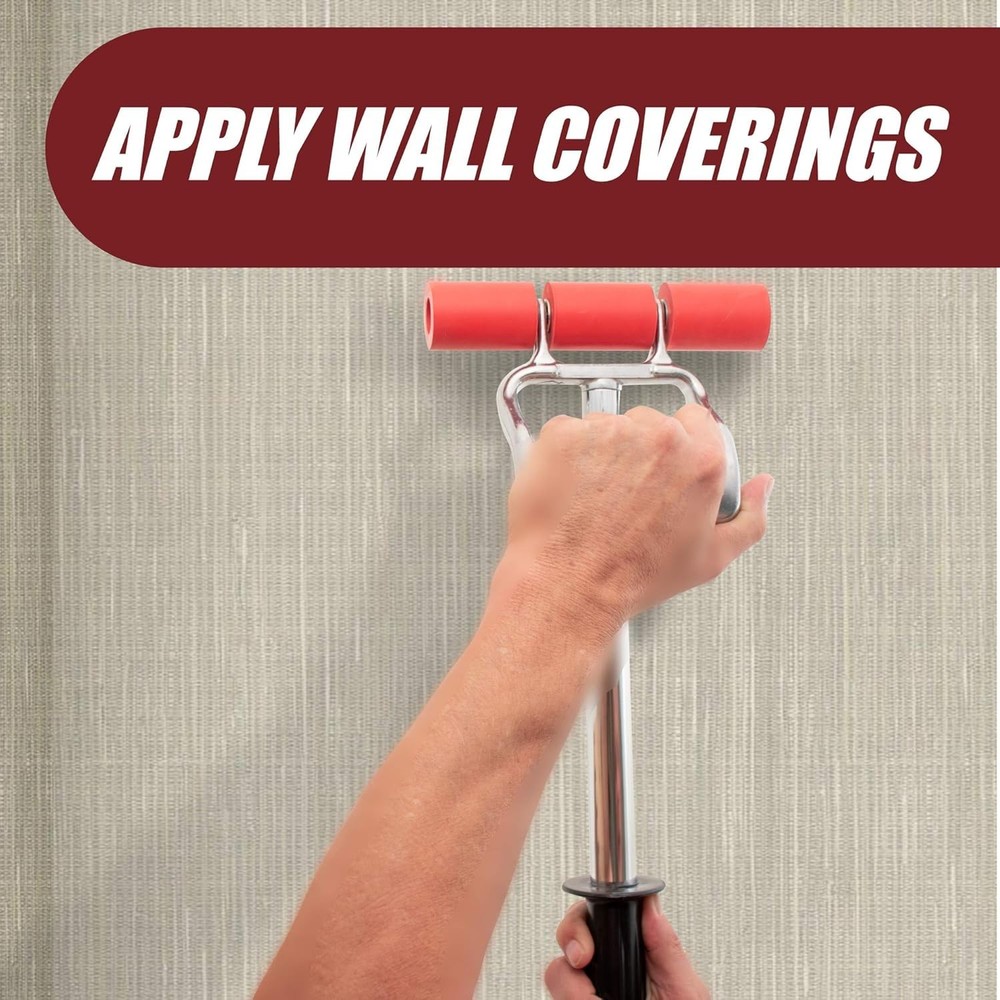 Non-Marring Heavy Duty Roller for Flooring Installations - 7-1/2" Surface Width