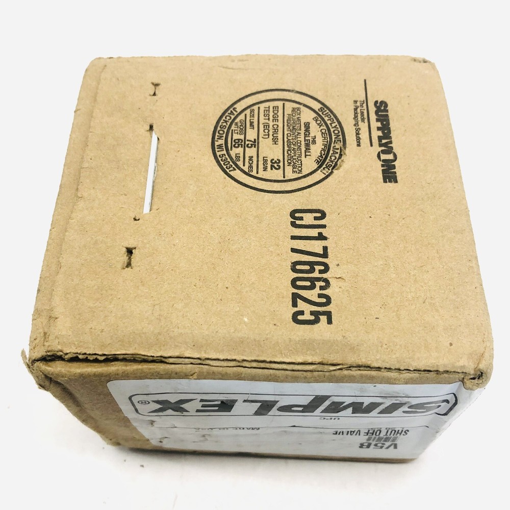 SIMPLEX V5B HYDRAULIC TOOLS SHUT-OFF NEEDLE VALVE