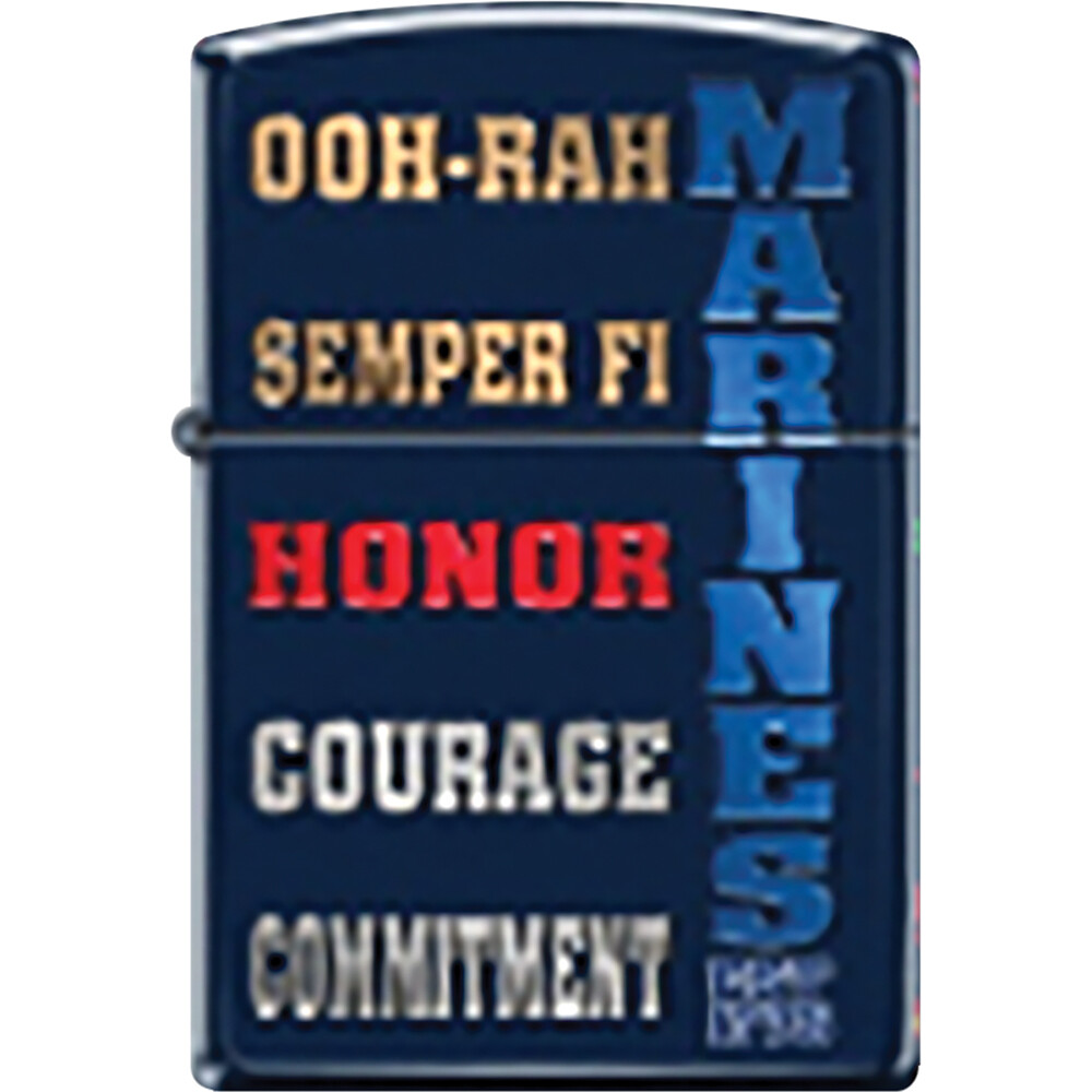 Zippo Marines: 'Ooh Rah,' 'Semper Fi,' Honor, Courage, Commitment