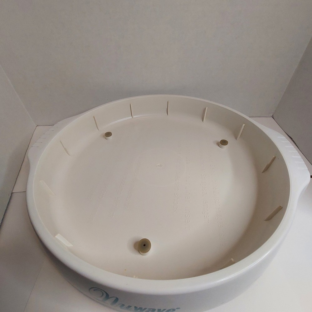 NuWave Pro Infrared Oven Bottom Base White Model 20302 Replacement Part