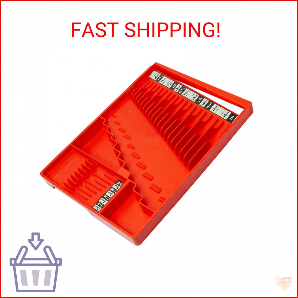 Tool Sorter Wrench Organizer - Red