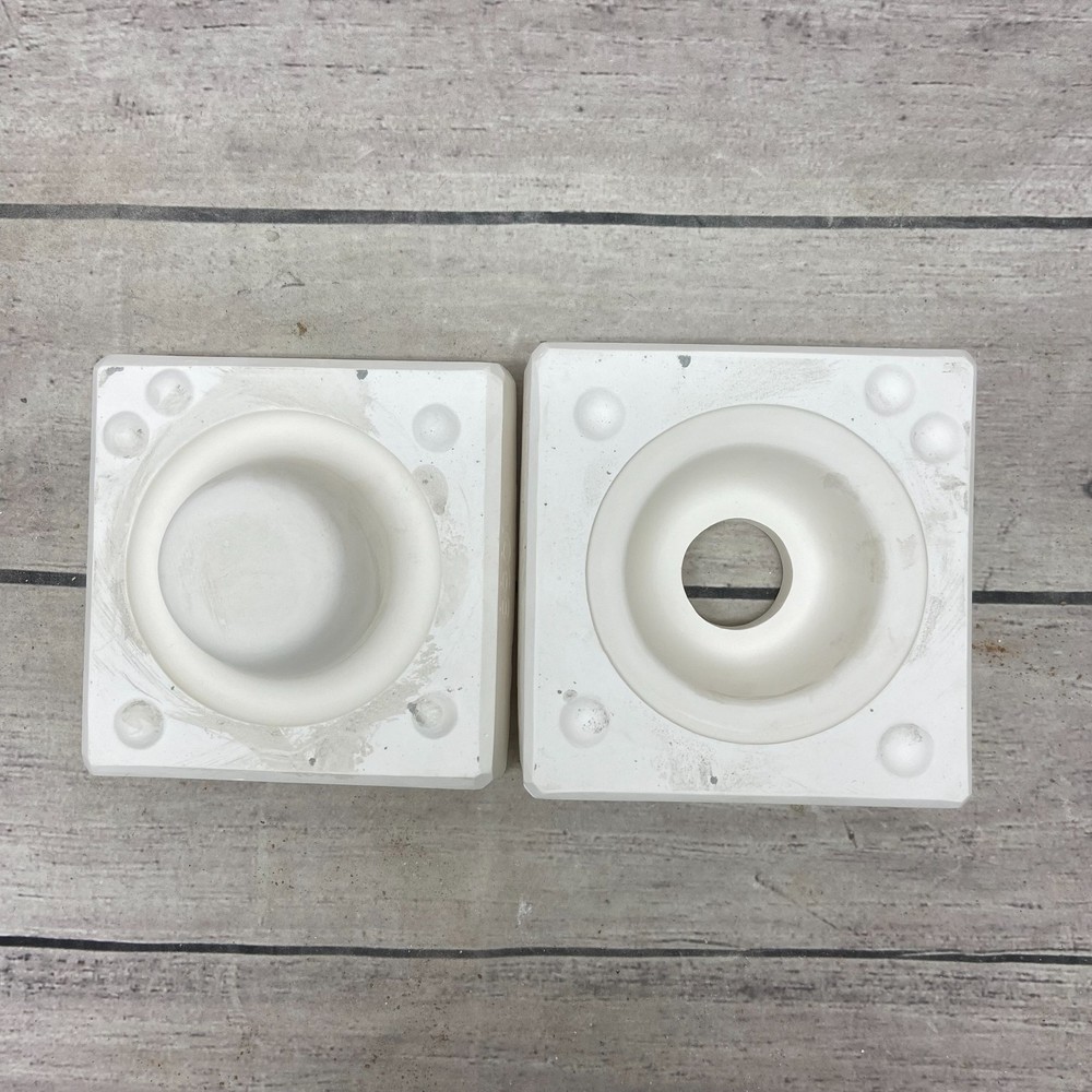 Vintage 1995 Boothe Mold Ceramic Casting Mold Plain Dip Insert #1068