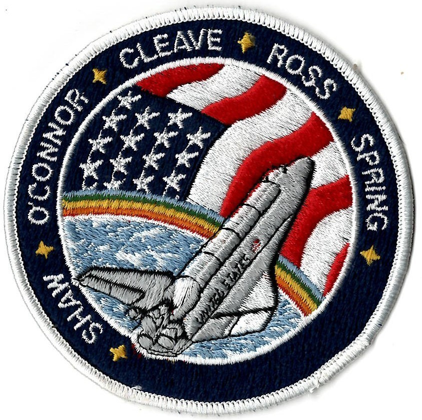NASA SPACE SHUTTLE STS-61B MISSION PATCH