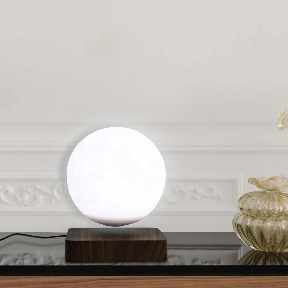 3D Moon Lamp Night Light Printing Magnetic Levitating FloatingRoom Table Decor