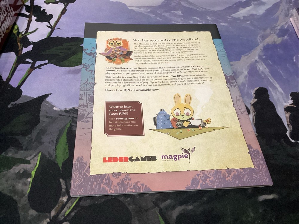 Talon Hill QuickStart Root The Roll Playing Game