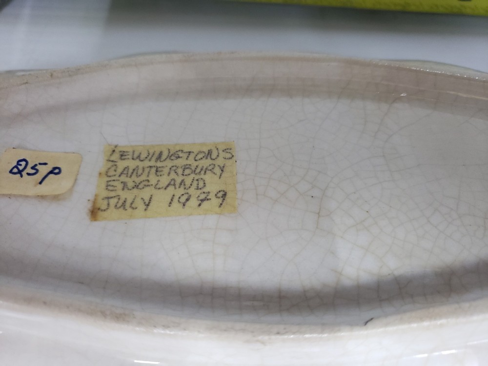 lewingtons canterbury England dish