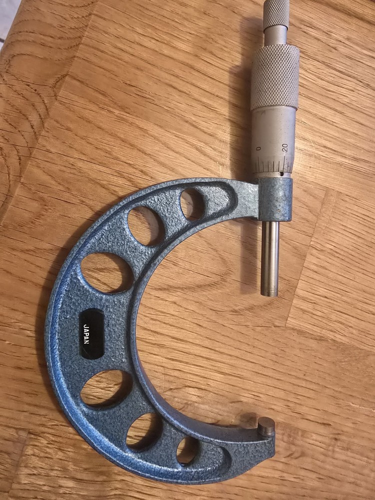 Draper Outside Micrometer, 2-3" Range, .001" Graduation