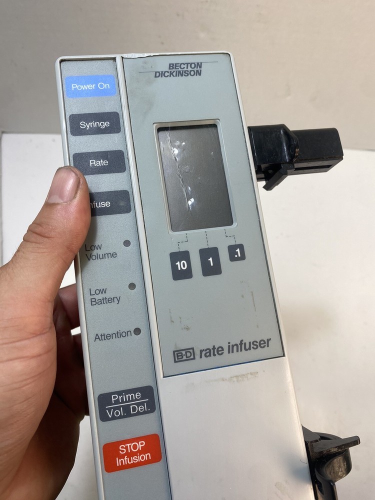BECTON DICKINSON B-D RATE INFUSER AS IS UNTESTED (D29)