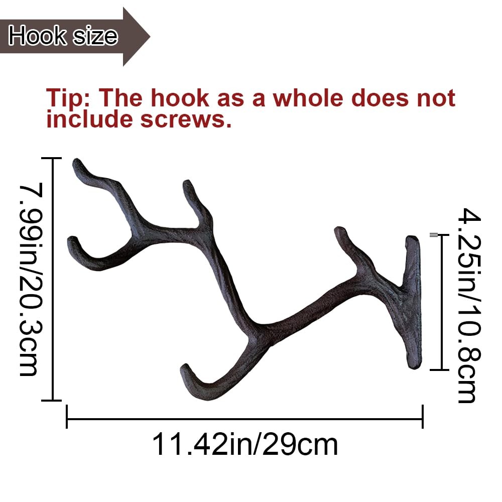 Cast Iron Tree Branch Themed Plant Hook