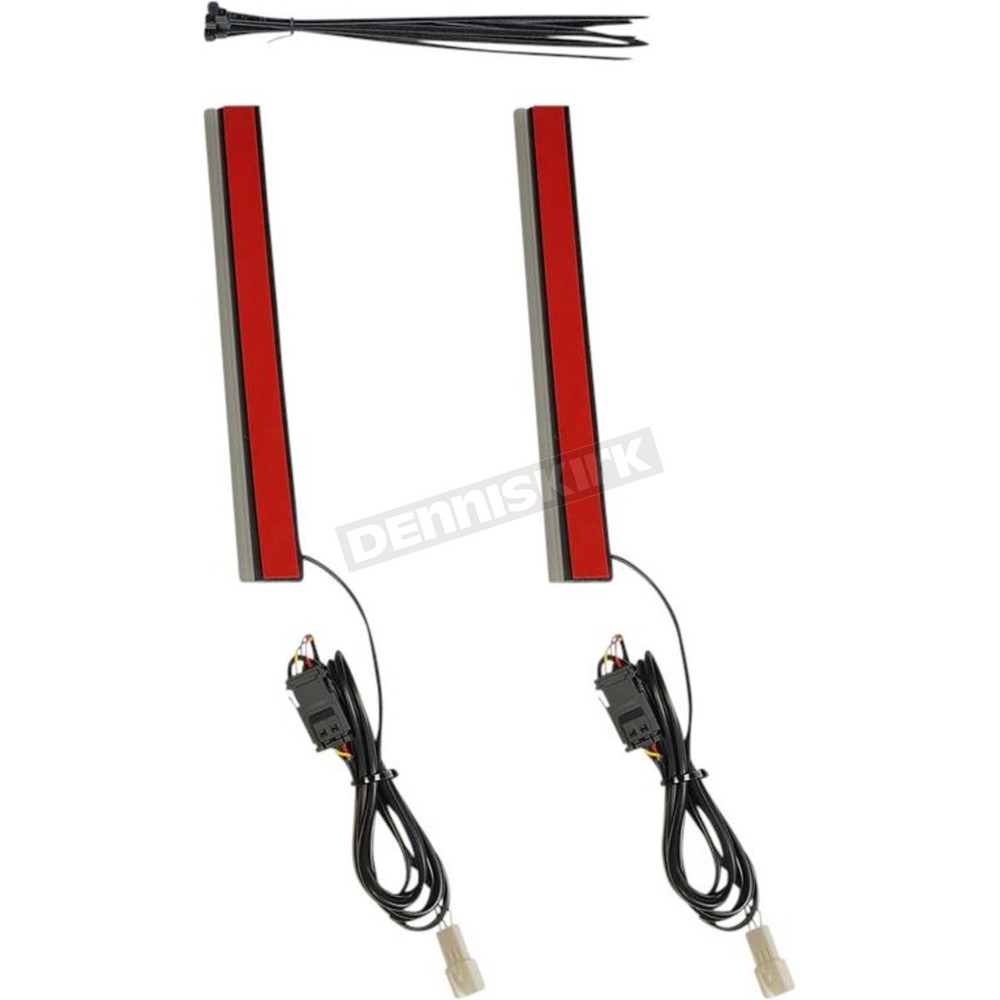 Custom Dynamics 8"" Plug & Play Red Plasma Rods - PR-PLUG-R-8