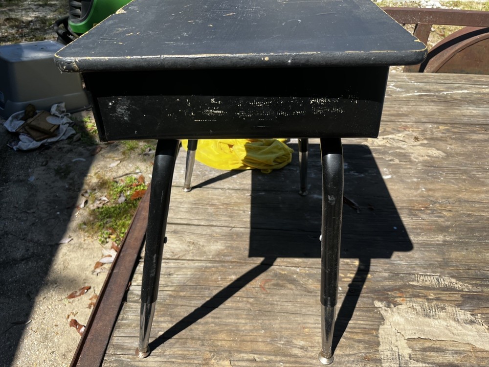Used 1970's Student School Desk