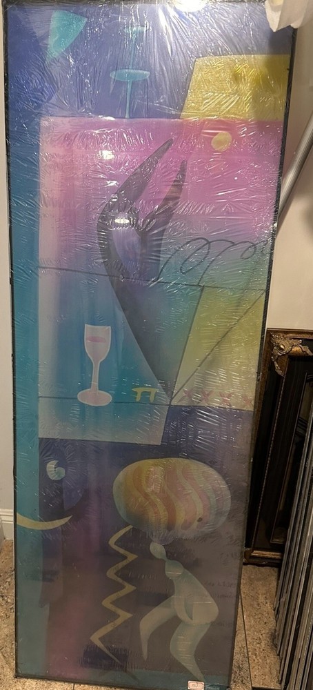 Stained Glass Panel. For Decoration Or Can Frame