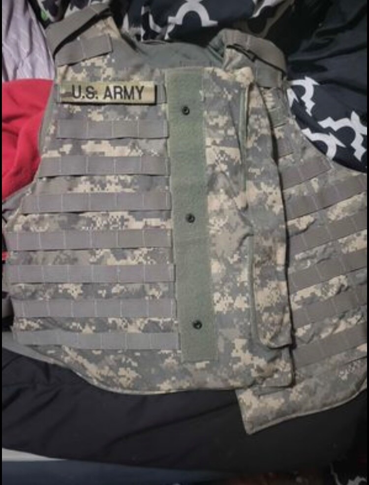 acu body armor vest