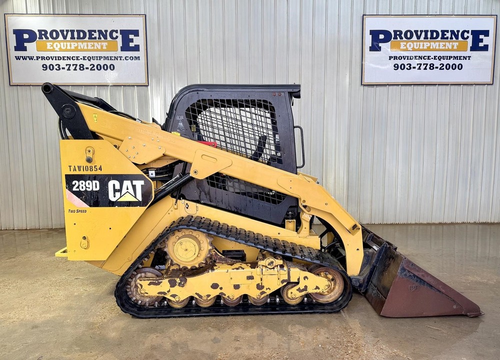 2018 CATERPILLAR 289D STANDARD FLOW OROPS SKID STEER TRACK LOADER