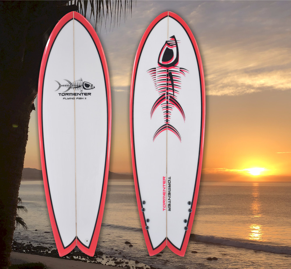 New Tormenter 6'0 Fish Surfboard (three available)