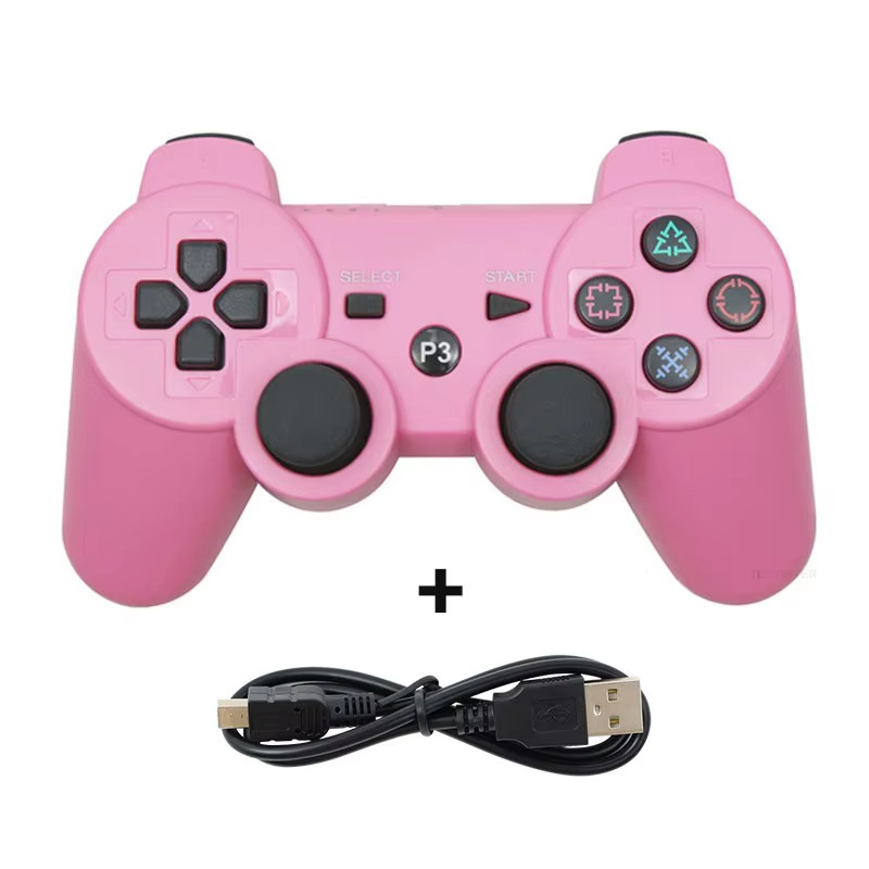 For PS3 Wireless Controller High Sensitivity Buttons Dual Vibration Ergonomic