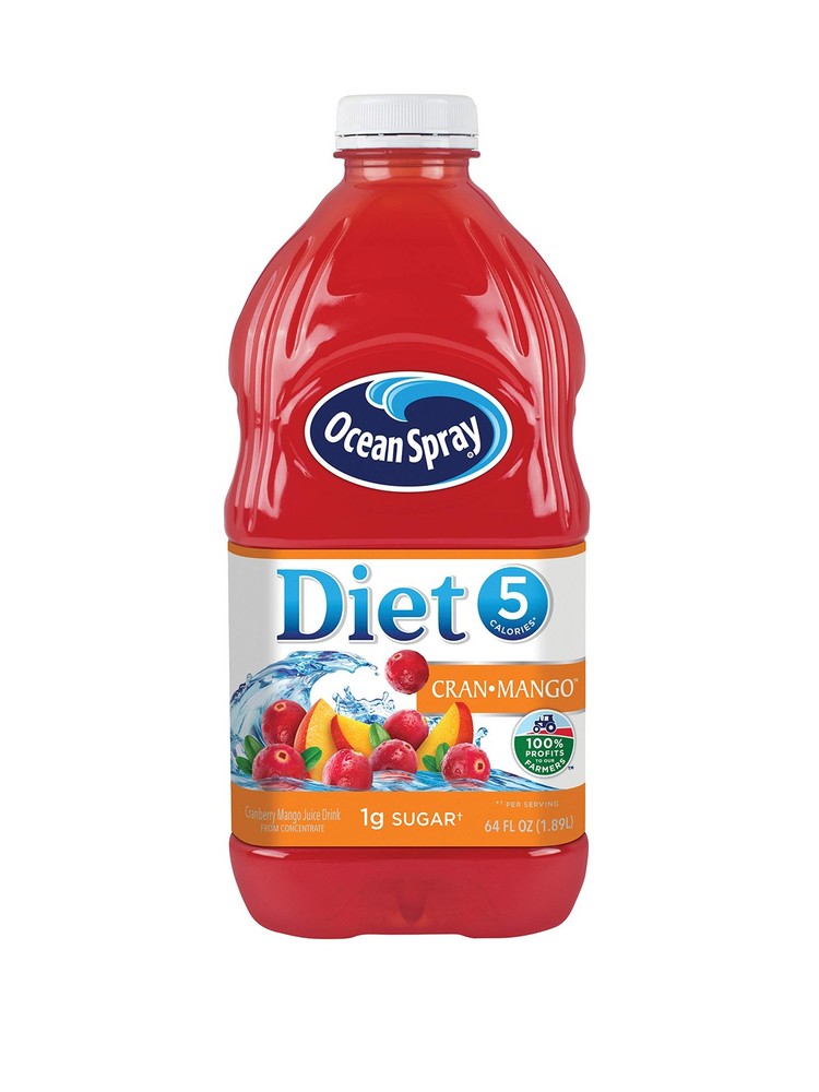 Ocean Spray, Diet Cran-Mango, 64 Fl Oz Bottle