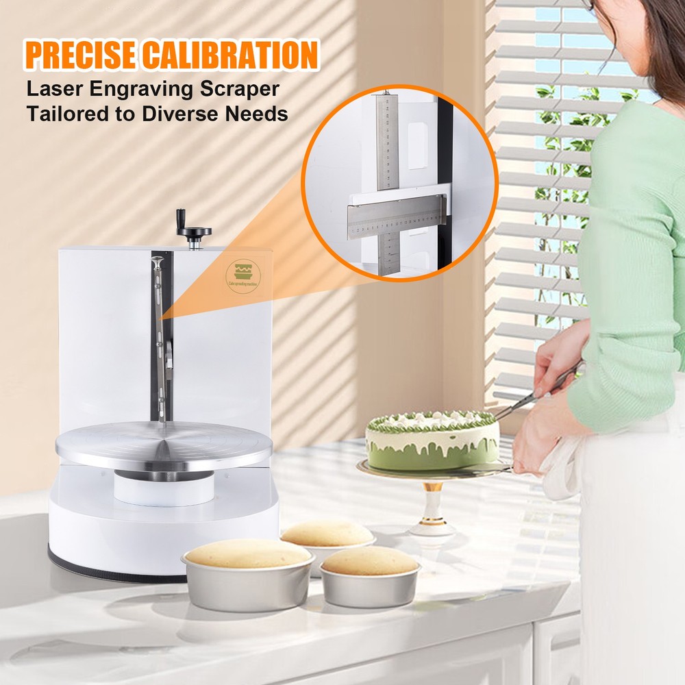 Automatic Cake Cream Spreading Coating Smearing Machine 110V Decorating Spreader