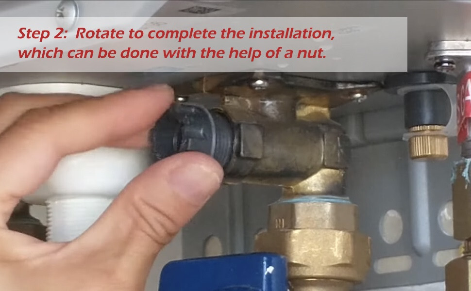 2 Pack H98-510-S Filter Inlet Screen Assembly for Rinnai Tankless Water Heaters