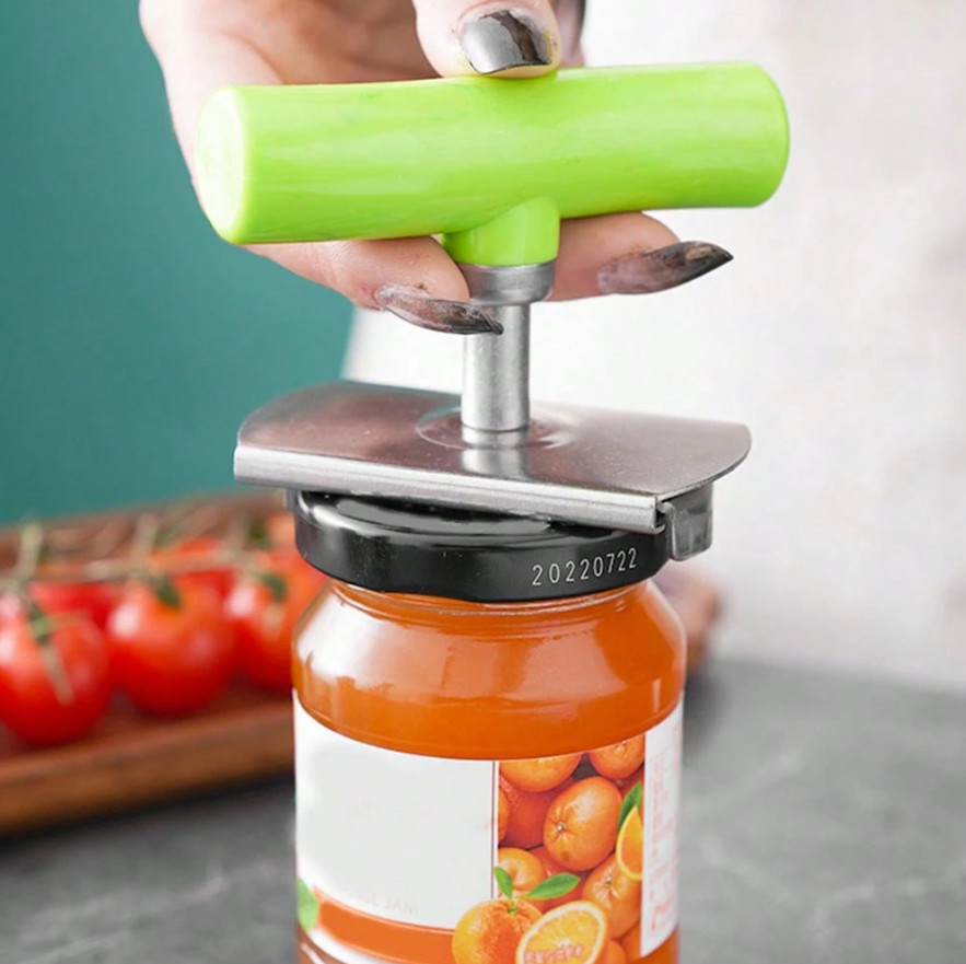 Multi-Function Adjustable Bottle Cap Opener, Labor-Saving Jar & Screw Can Opener