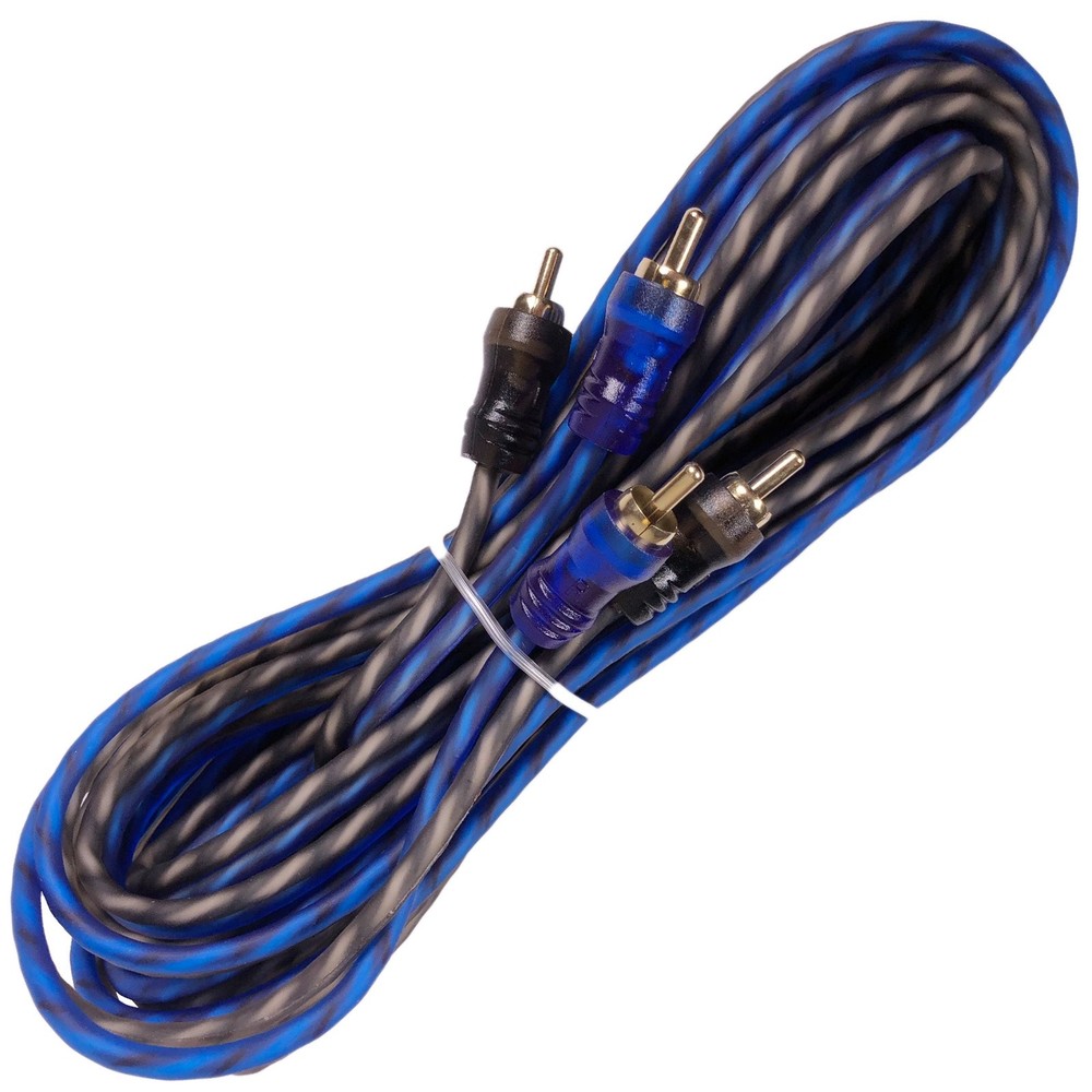 Complete 4 Channels 2000W Gravity 4 Gauge Amplifier 4 GAUGE, / BLUE