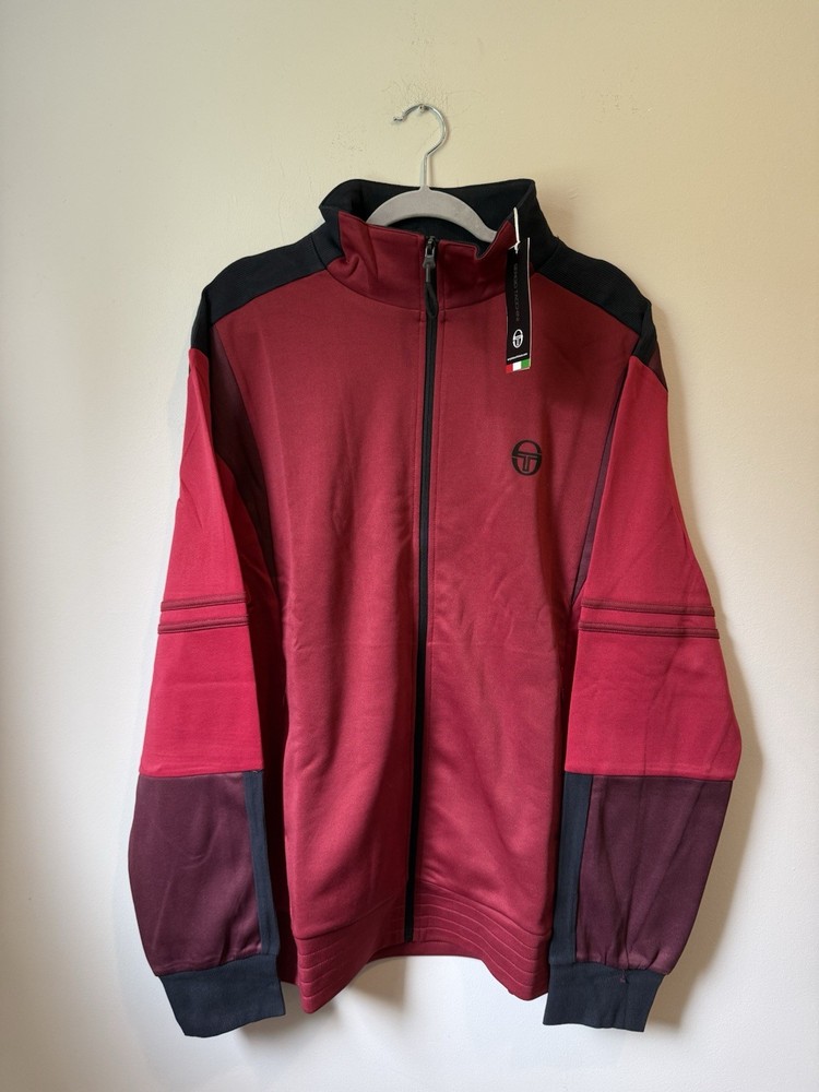 Sergio Tacchini Track Jacket 2000’s Y2K NWT RED XL