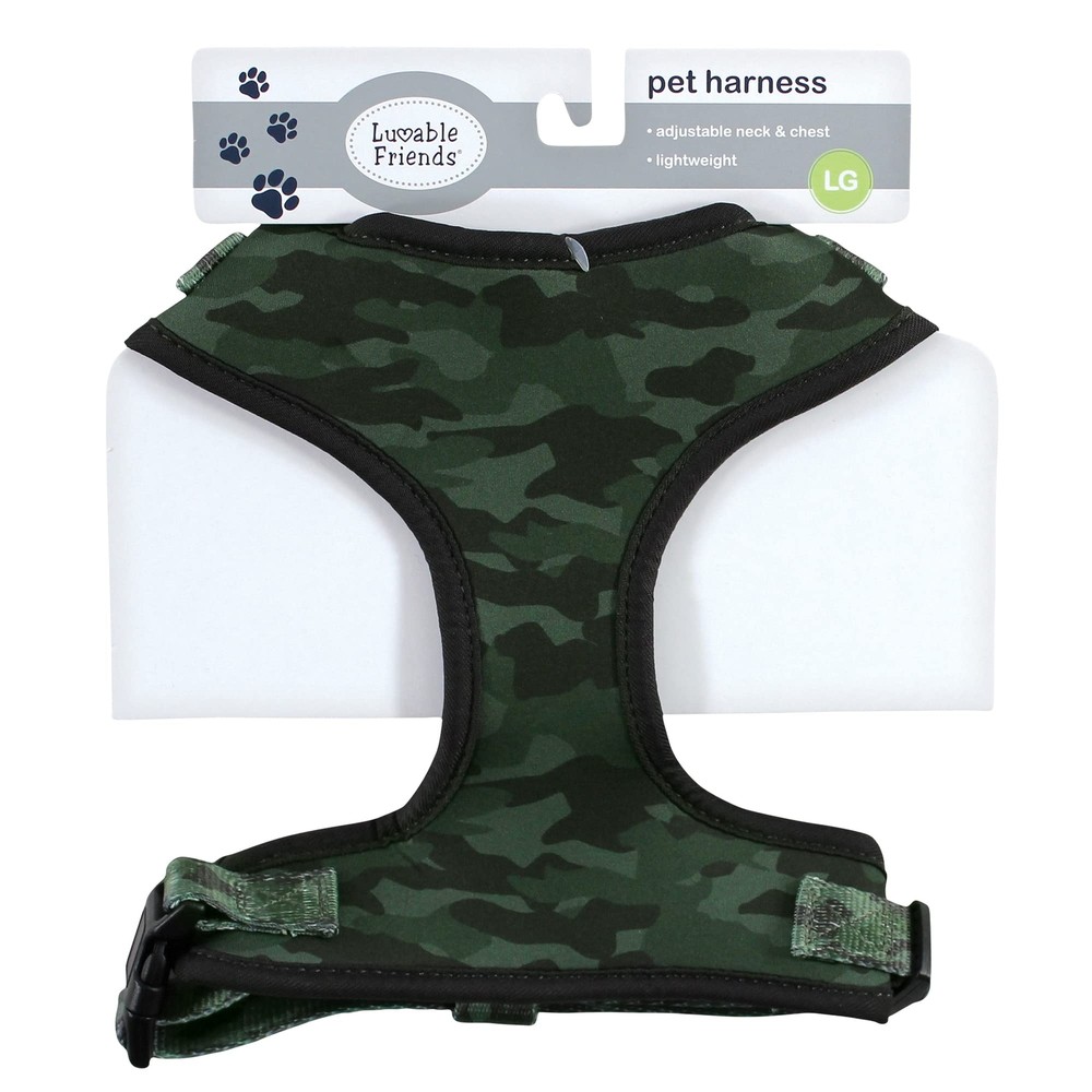 Unisex Pet Harness Camo X-Large