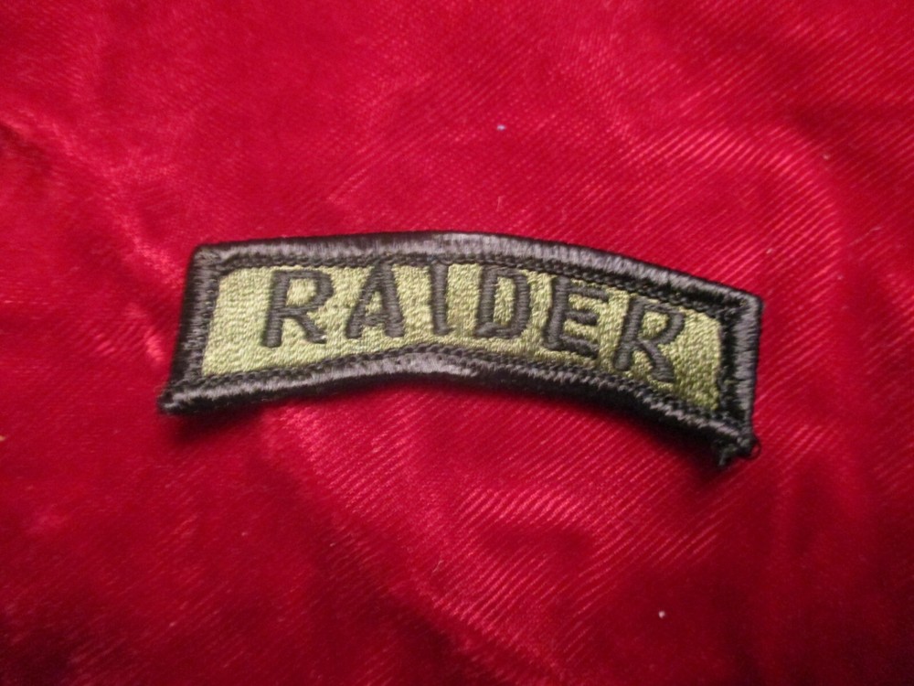Raider Military Tab Patch