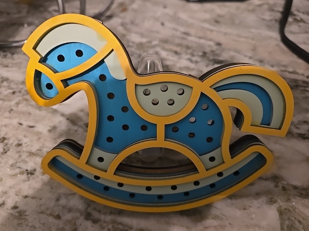 Rocking Horse Night Light for Nursery
