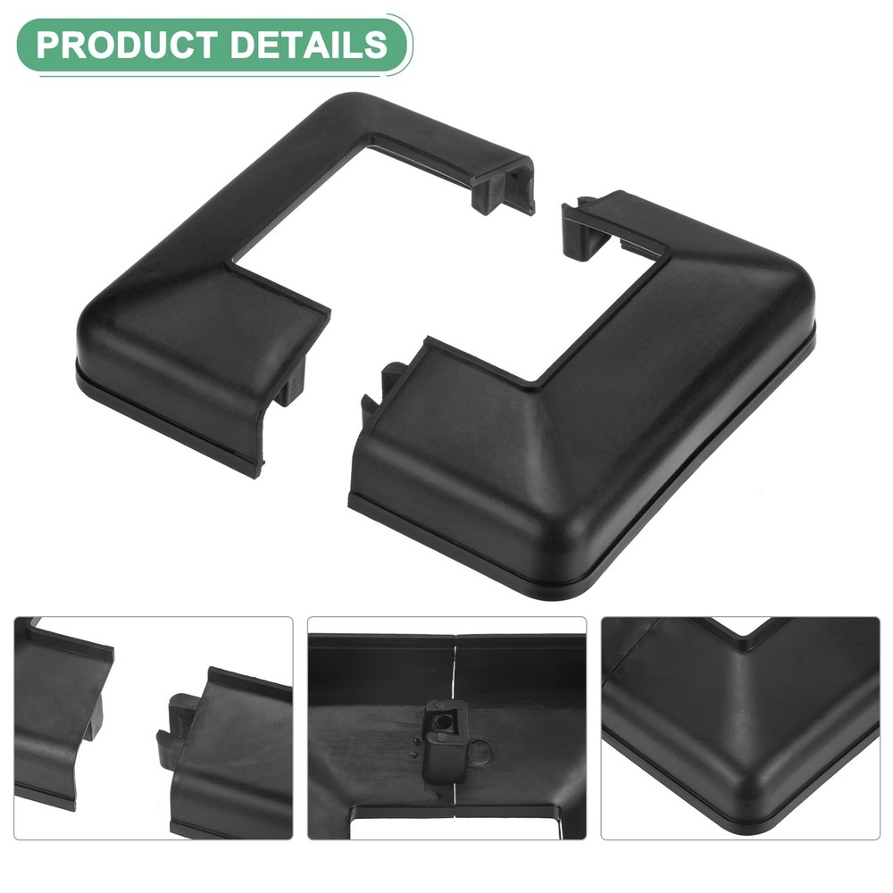 8-Pack Post Base Cover, Internal 2.36"x 2.36" Post Skirt Split Type for Railing