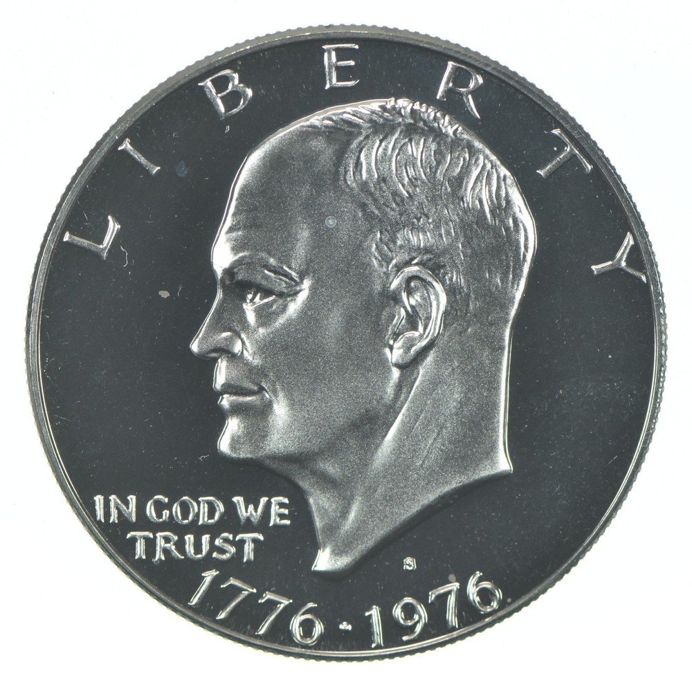 1976-S Eisenhower $1 CLAD Type 1 Proof