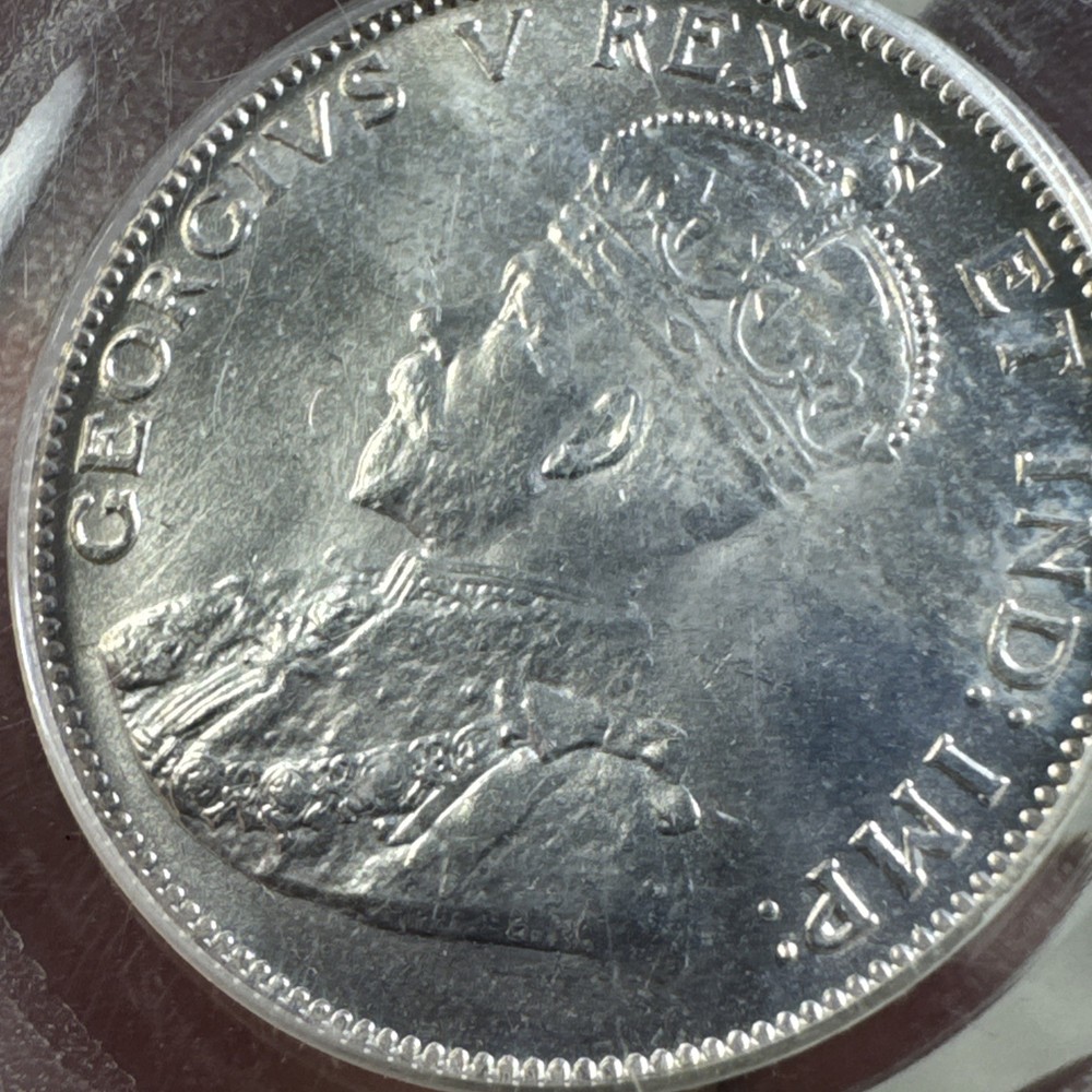 1911 Canada 25c PCGS MS64, Flashy White Example