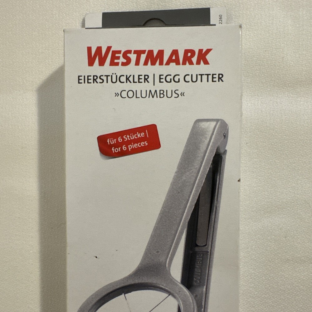 Westmark Germany Eierstuckler Wedge Egg Slicer New