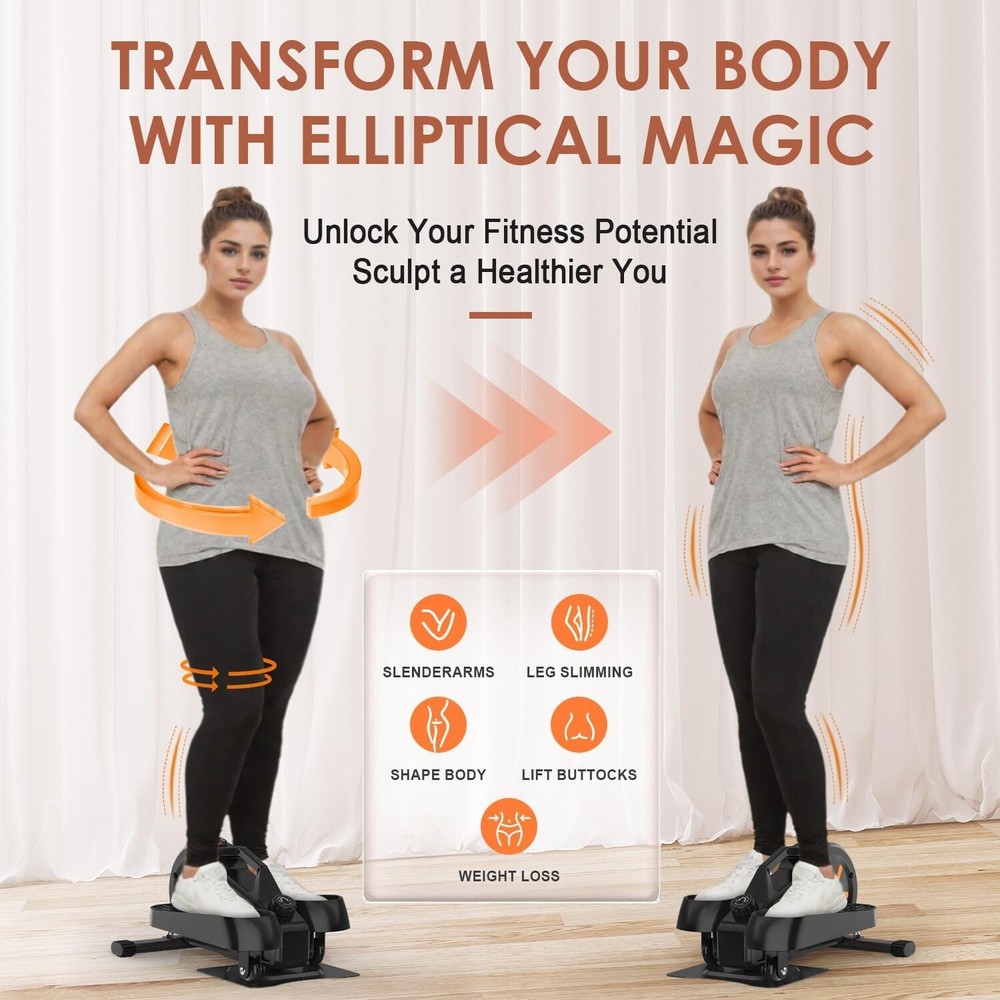 Ellipse Leg Exerciser for Seniors, Electric Seated Eclipse Exercise Training Mac