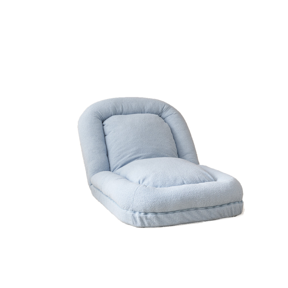 Triple Fold Down Sofa Bed,Blue