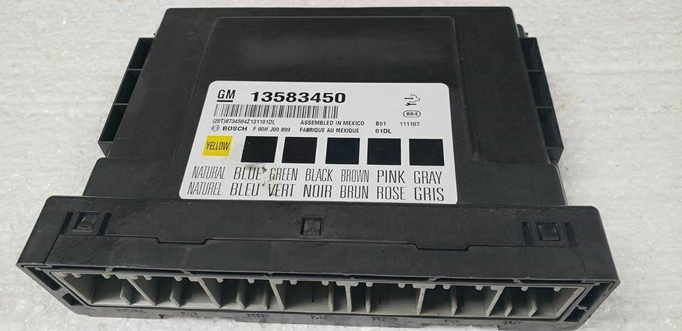 Programmed 2012 Chevy Cruze BCM 13583450 | Cloning Service